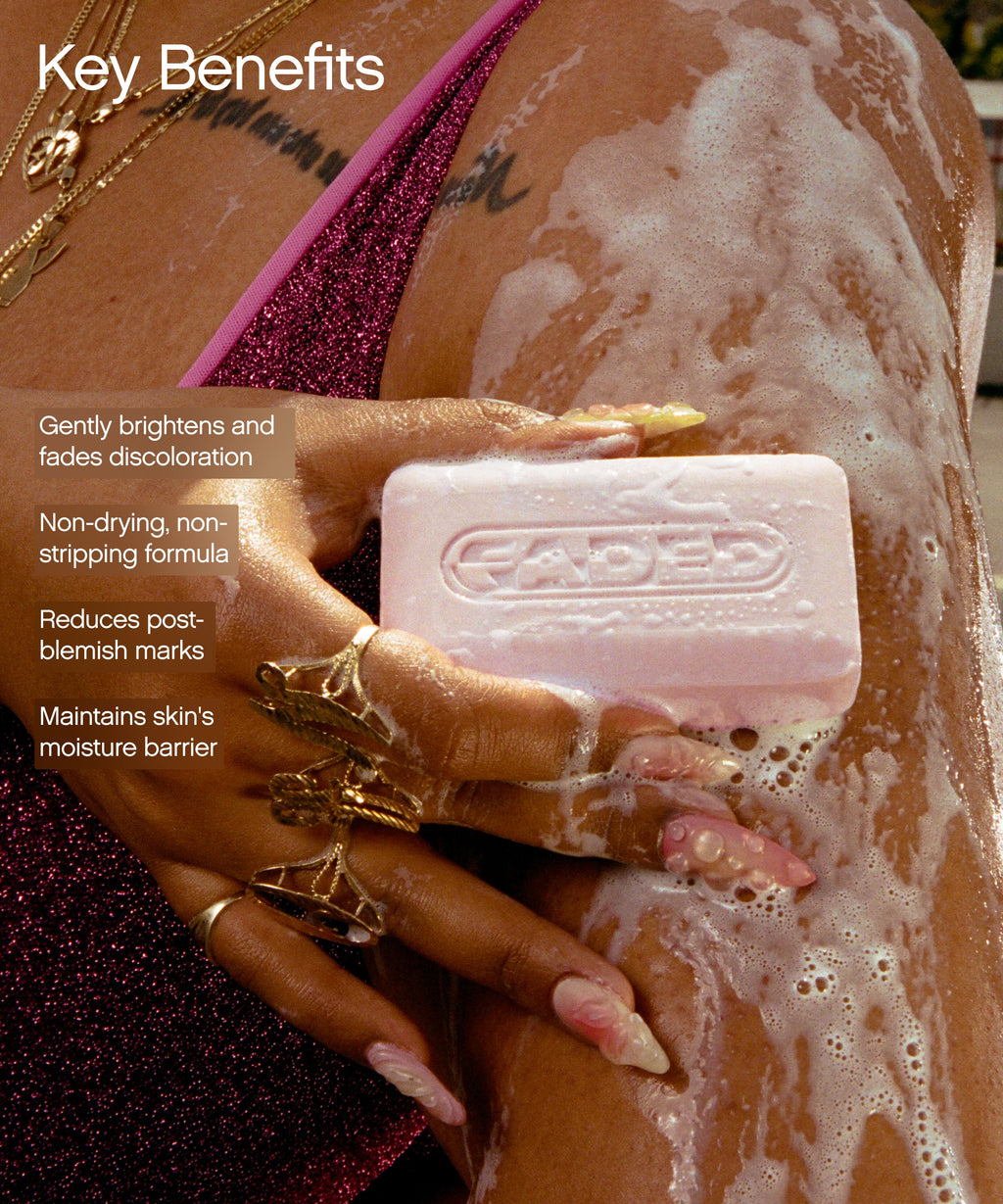 Faded Brightening Bar + Dish Set